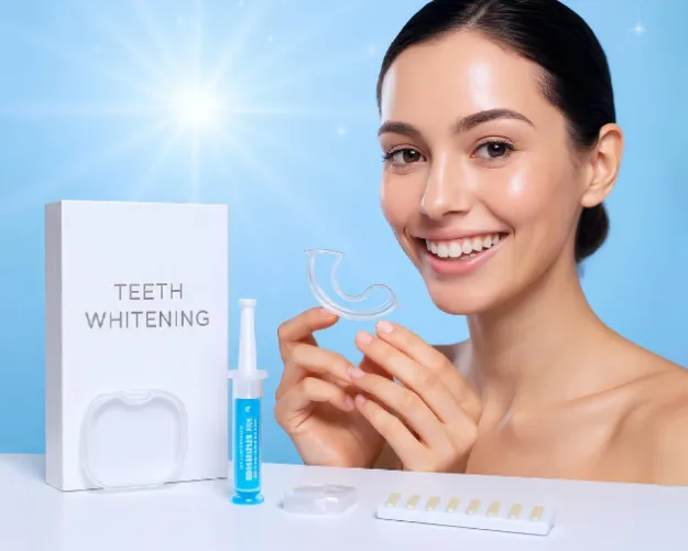 سفید کردن دندان ها در خانه با محصولات بلیچینگ White smile