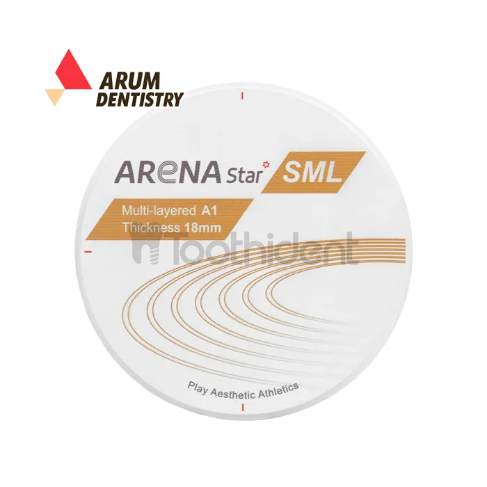 بلنک زیرکونیا مولتی لایر آرنا استار Arena star مدل SML کاور
