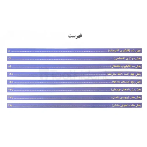 فهرست کتاب گام به گام با BPS