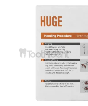 آکریل هیوج HUGE شفاف 100 گرمی سمت چپ