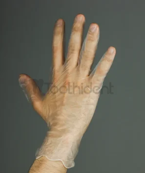 دستکش ونیل op-perfect روی دست