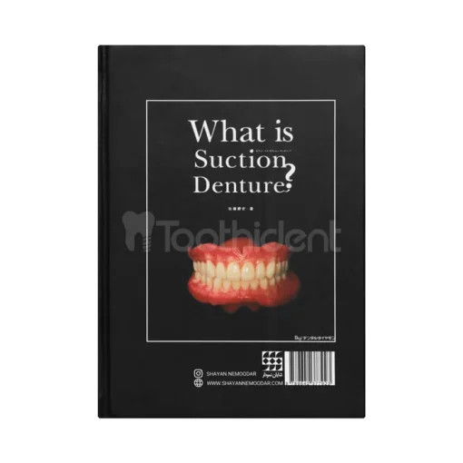 عکس از توضیحات پشت کتاب ساکشن پروتز کامل چیست