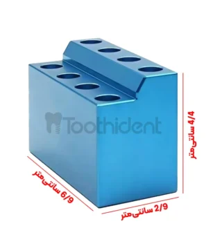 سایزبندی ست 8 عددی پیچ گوشتی ایمپلنت با استند فلزی