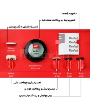 اقلام ست پولیش و پرداخت همه کاره رنفرت