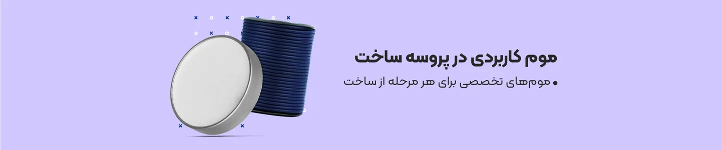 بنر دسته موم کاربردی در پروسه ساخت