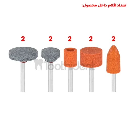 اقلام فرز انگشتی 165 پارچه سیلور GT-RT165 1
