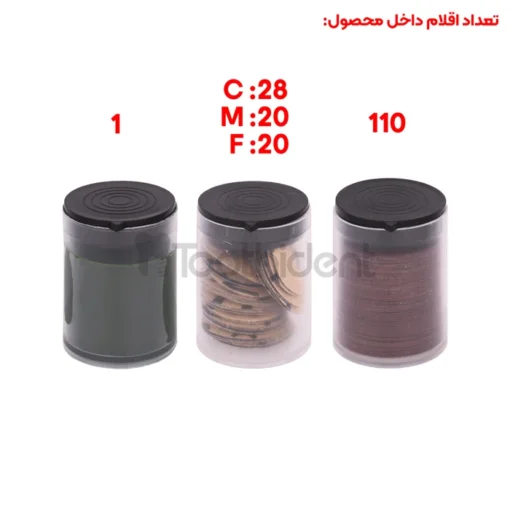 اقلام فرز انگشتی 257 پارچه سیلور GT-RT257 8